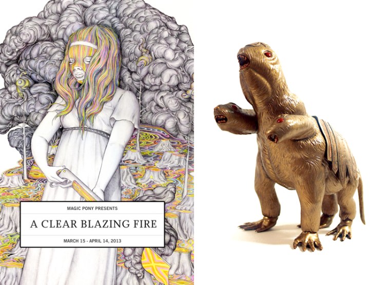 A Clear Blazing Fire - Flyer