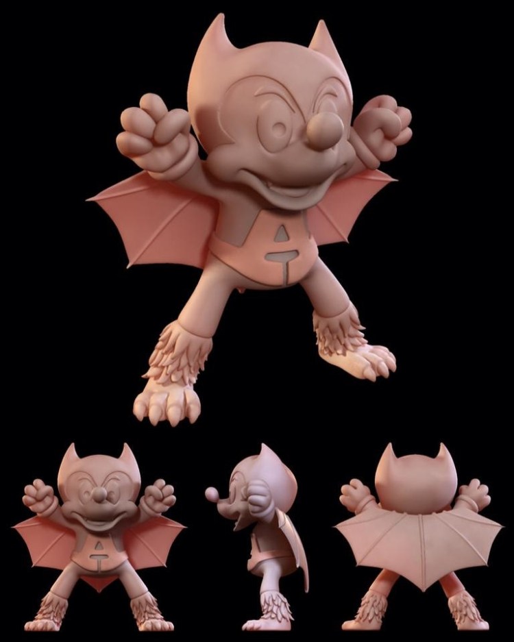 Acme Bat 3D Design