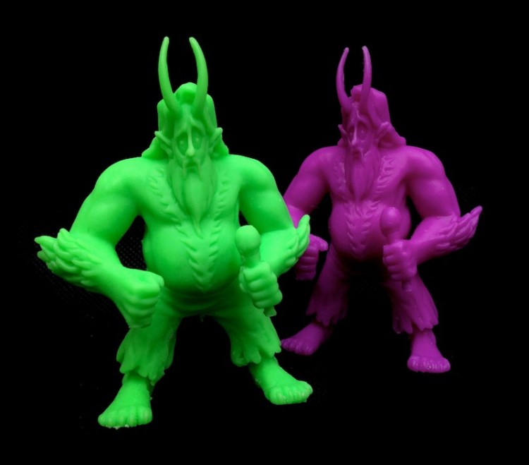 Neon Green And Neon Purple