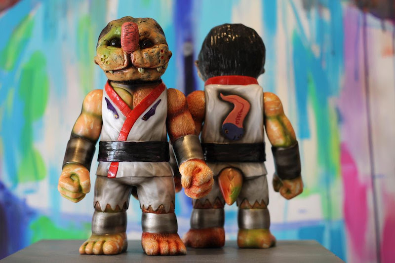 LULUBELL TOYS LUKE JAPAN 2016 オリジナル ソフビ Shogun Grody JAPAN